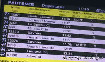 Treno guasto a Rapallo, fino a 75 minuti di ritardo per alcuni regionali - Primocanale