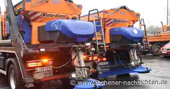 Wetter: Der Winterdienst bleibt in Bereitschaft