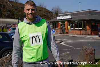 Preston's Freddie Flintoff becomes litter picker for McDonald’s