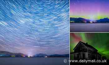 Aurora borealis thrills stargazers in Scotland and North America 