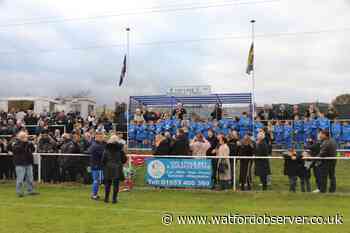 Vandals target disabled stand named after Oxhey Jets player