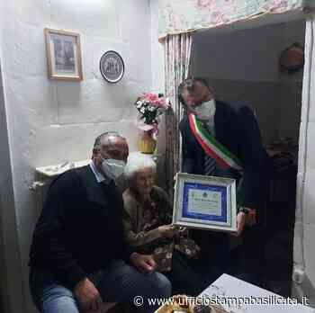 Maria Emanuela tredicesima centenaria di Matera - Ufficio Stampa Basilicata