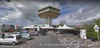 Van thieves try to ram raid WH Smith store at M6 service station