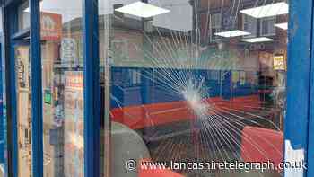 Glass doors of two town centre businesses smashed on same night