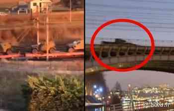 VIDEO. Deux trains militaires avec des chars aperçus dans Lyon, l'armée donne des explications - actu.fr