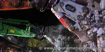 In Bildern: Brückenabriss an der A 7 bei Hildesheim - www.hildesheimer-allgemeine.de