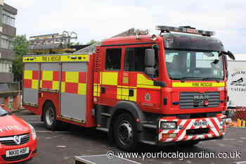 Croydon Fir Tree Gardens flat fire: Three taken to hospital