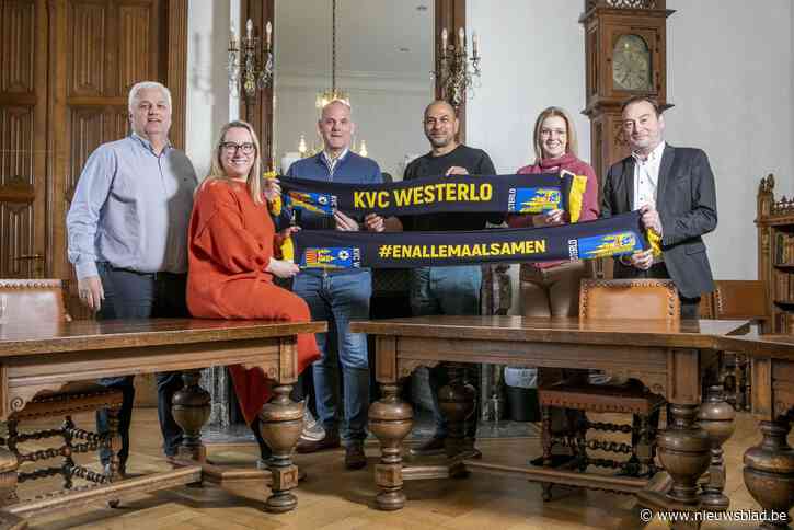 Gemeentebestuur blinkt van trots bij promotie KVC Westerlo: “We hebben veel te bieden en kunnen dat opnieuw aan de rest van het land laten zien”