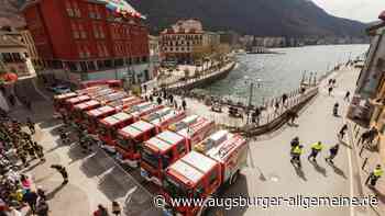 Magirus liefert Ulmer Feuerwehrautos an den Lago Maggiore