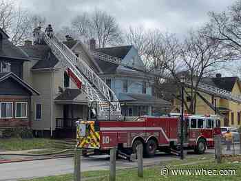 BREAKING: Fire in the second story of house on Costello Park