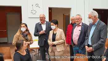 Ministerin in Nagold: Auf Senioren folgen ukrainische Flüchtlinge - Schwarzwälder Bote