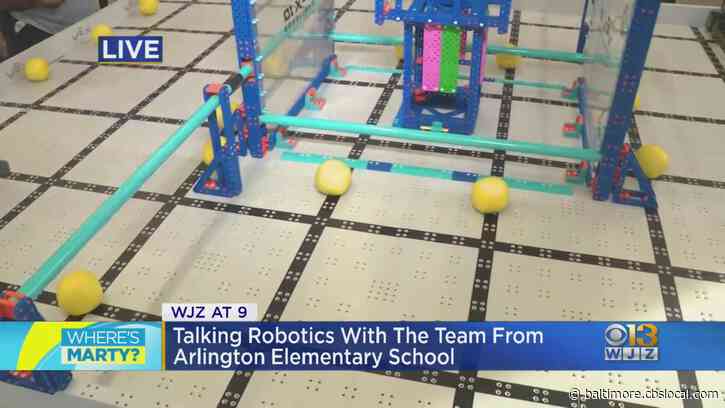 Where’s Marty? Meeting The Maryland State Robotics Champs At Arlington Elementary