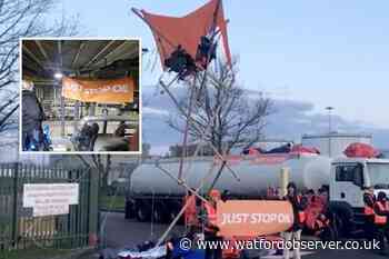 Over 40 arrested after two protests at Buncefield oil facility