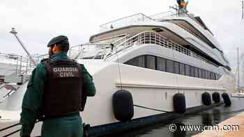Russian oligarch's luxury yacht seized in Spain at US' request