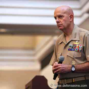 Top Marine Defends Corps’ Lighter Direction