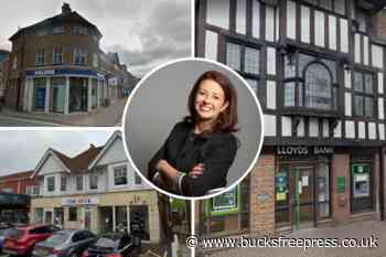 Joy Morrissey MP looks to 'hold banks accountable' after three town closures - Bucks Free Press