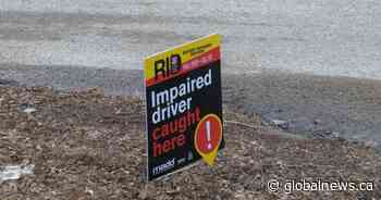MADD ‘impaired driver caught here’ campaign re-launches in Saskatchewan - Global News
