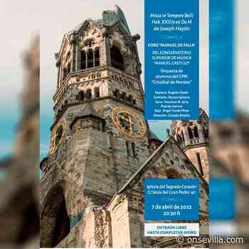 Coro Manuel de Falla en iglesia del Sagrado Corazón Sevilla 2022 - OnSevilla