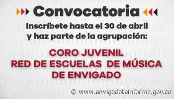 Ya se encuentran abiertas las inscripciones para que hagas parte del “Coro Juvenil Red de Escuelas de Música de Envigado” - Envigado Informa