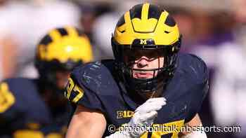 Aidan Hutchinson in Jacksonville Monday