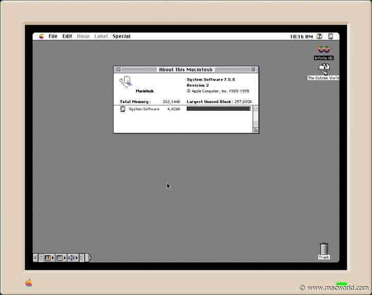 Forget Monterey: System 7 and Mac OS 8 are now available for your M1 Mac