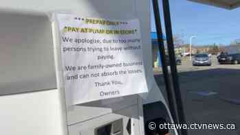 Pre-pay policy now in effect at some gas stations to prevent fuel theft - CTV News Ottawa
