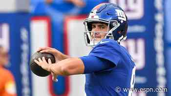 Giants, Jones say neck injury in the past for QB