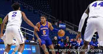 Miles McBride leads Westchester Knicks to 117-107 win over Delaware Blue Coats - Posting and Toasting
