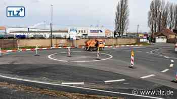 Ab Mittwoch wird Verkehr in Gotha über neuen Kreisel umgeleitet - Thüringische Landeszeitung