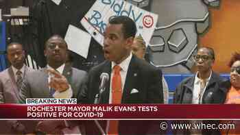 Rochester Mayor Malik Evans has COVID