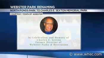 North Ponds Park to be renamed in honor of Charles E. Sexton