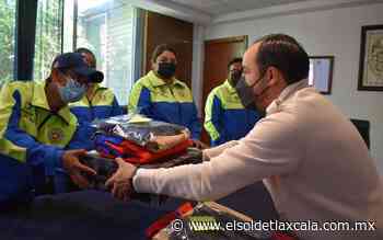 Equipa Apizaco a Protección Civil - El Sol de Tlaxcala