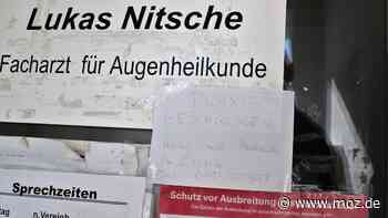 Ärztemangel in der Uckermark: Nach Wegzug eines Arztes bleibt in Schwedt nur eine Augenarzt-Praxis - Märkische Onlinezeitung