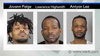Three men admitted to county holding center Thursday found with drugs