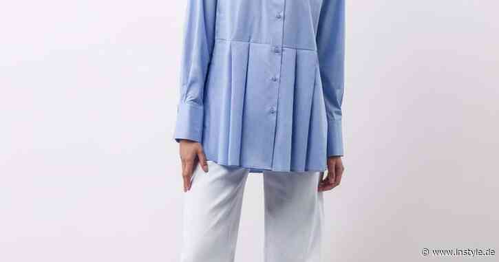 Mode-Trend: Die Bluse, die im Frühling 2022 zu Wide Leg Jeans passt - InStyle