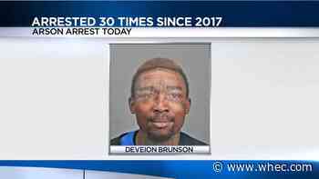 RPD Union: Man arrested for arson has been arrested 30 times since 2017