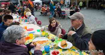 Markt met talent en langste veggietafel aan station van Duffel - Het Laatste Nieuws
