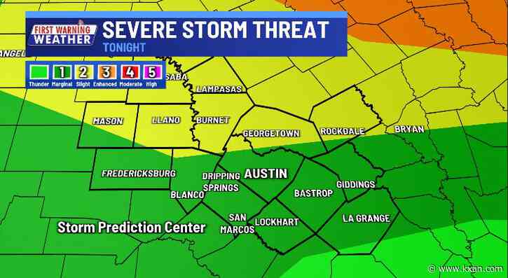 Overnight storm threat dropping; record heat expected Tuesday