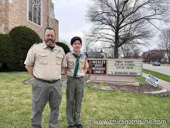 Aurora Boy Scout troop's program keeps American flags flying around town - Chicago Tribune
