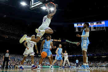 NCAA Championship Live Score: UNC Leads Kansas at Half in New Orleans - The New York Times
