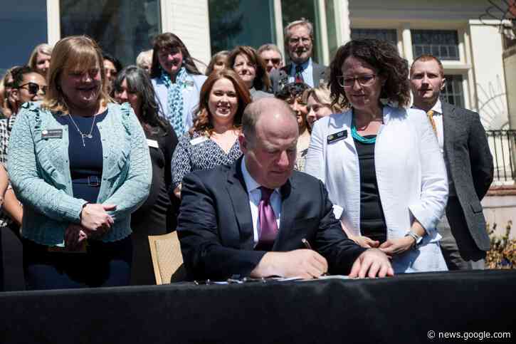 Colorado abortion access bill signed into law by Jared Polis - The Colorado Sun