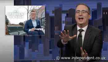 John Oliver mocks Madison Cawthorn’s false statements, from ‘key bumps’ to apple cobbler - The Independent