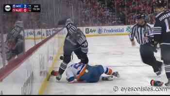 P.K Subban Jumps Islanders Oliver Wahlstrom After Hit on Jack Hughes: Reaction - Eyes on Isles