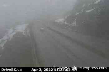 Winter storm warning issued for Coquihalla Highway, from Hope to Merritt - Omineca Express