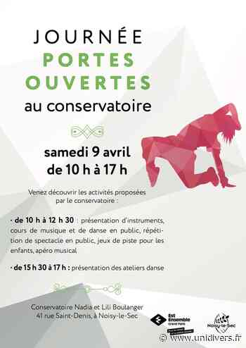 Journée Portes ouvertes au conservatoire de Noisy-le-Sec Conservatoire de Noisy-le-Sec samedi 9 avril 2022 - Unidivers