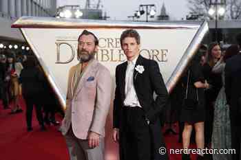 Eddie Redmayne and Jude Law at Fantastic Beasts: The Secrets of Dumbledore Red Carpet Premiere - Nerd Reactor