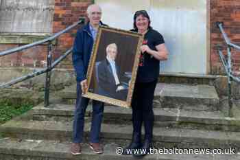 Artist recreates picture of Thomas Bonsor Crompton to hang in Rock Hall