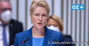 Landtag in Schwerin: Schwesig gibt Regierungserklärung - Beratung über Corona-Lockerungen - Ostsee Zeitung