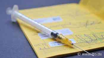 Corona-Debatte: Beratung für alle, Impfpflicht ab 50 - Legal Tribune Online