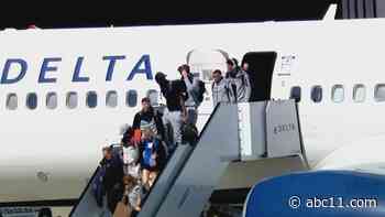 Coach K arrives back in Durham and heads into retirement after tough loss to UNC - WTVD-TV